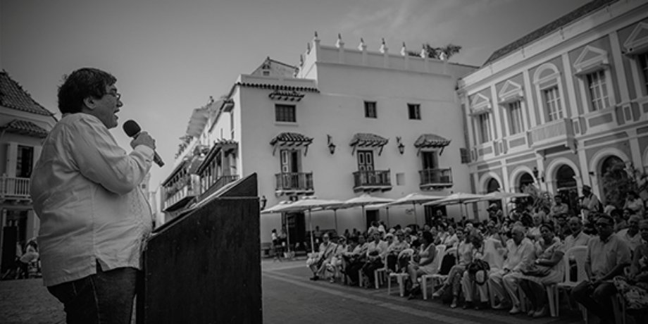 CON LECTURA COLECTIVA FUE HOMENAJEADO GABO