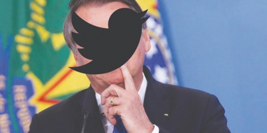 Twitter censuró a Bolsonaro