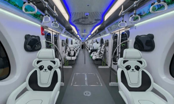Se Inaugura el Monorraíl «Temática Panda» en la ciudad de Chongqing